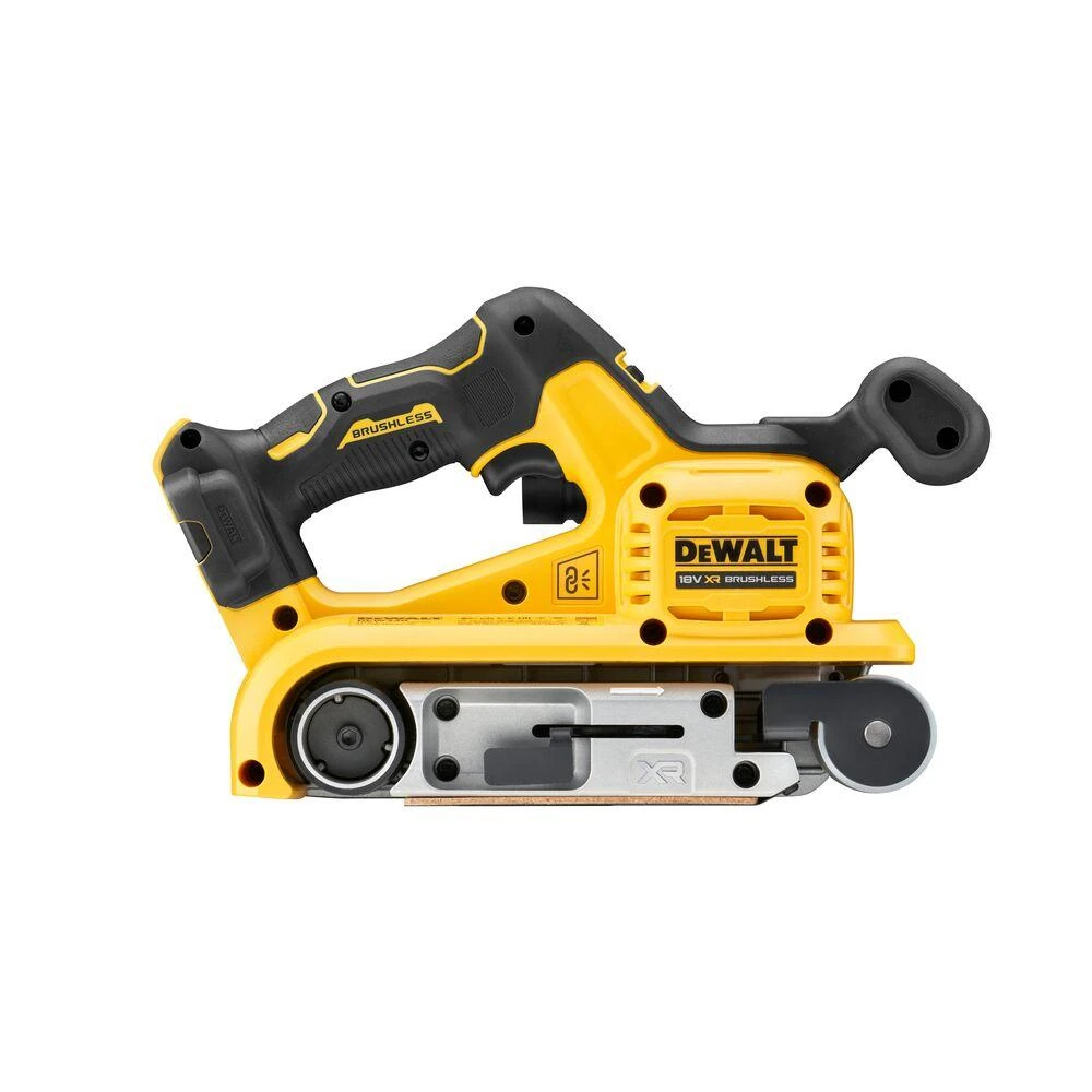 De Walt Juostinis šlifuoklis DeWalt DCW220N-XJ; 18 V (be akumuliatoriaus ir pakrovėjo)