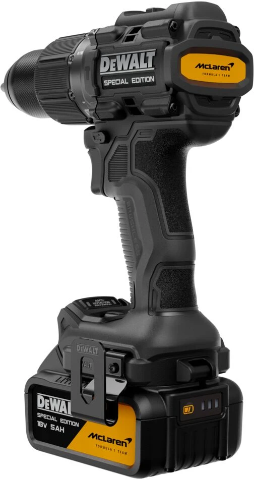 Grąžtas DEWALT MCLAREN DCD86MP1T 18V 1*5.0AH Akumuliatorinis smūginis gręžtuvas-suktuvas