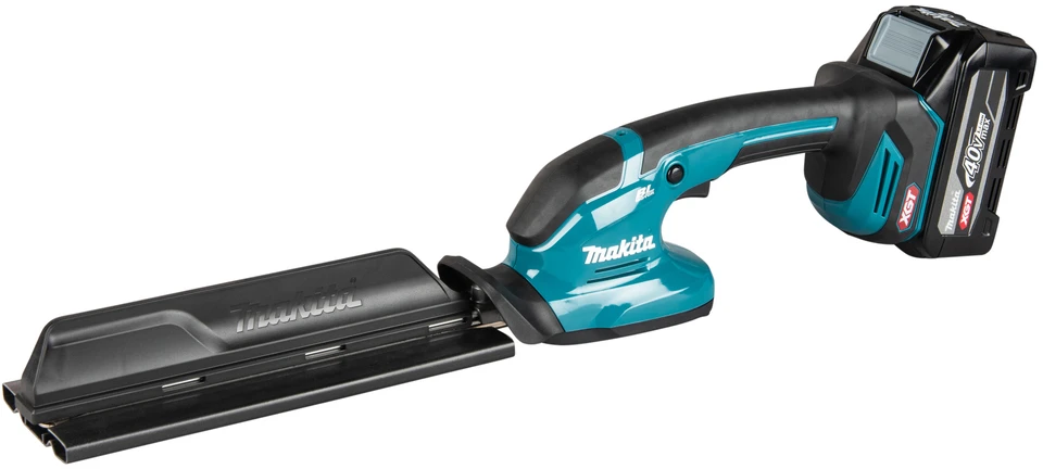 akumulatorowe kompaktowe nożyce do żywopłotu 40V max XGT, ilgis ostrza 20 cm, Makita [UH023GZ] + Dovana rękawice i olej