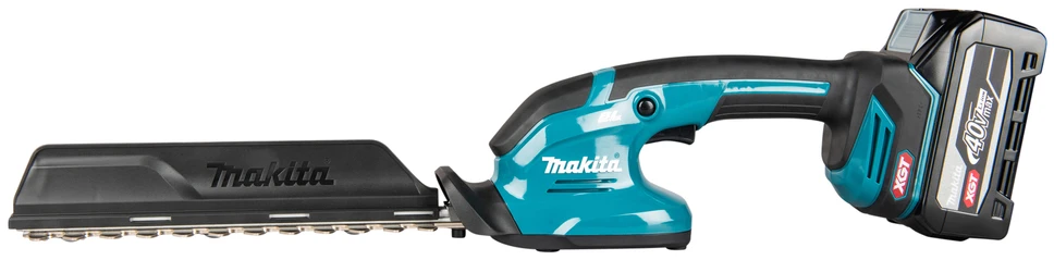 akumulatorowe kompaktowe nożyce do żywopłotu 40V max XGT, ilgis ostrza 20 cm, Makita [UH023GZ] + Dovana rękawice i olej