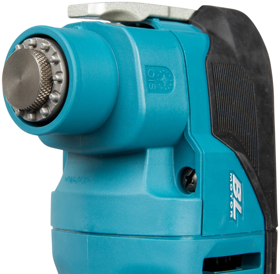 Makita DTM53Z Akumuliatorinis universalus švytuoklinis įrankis 18V, BL-motor, 6000-20000 judesiai per min, amplitudė 3,2°; toolless, Be akumuliatorių ir kroviklio!