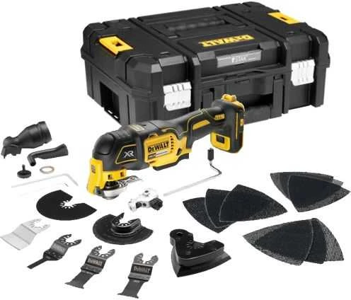 DEWALT daugiafunkcinis įrankis DCS356NT 18V, be akumuliatoriaus ir kroviklio, TSTAK lagaminas