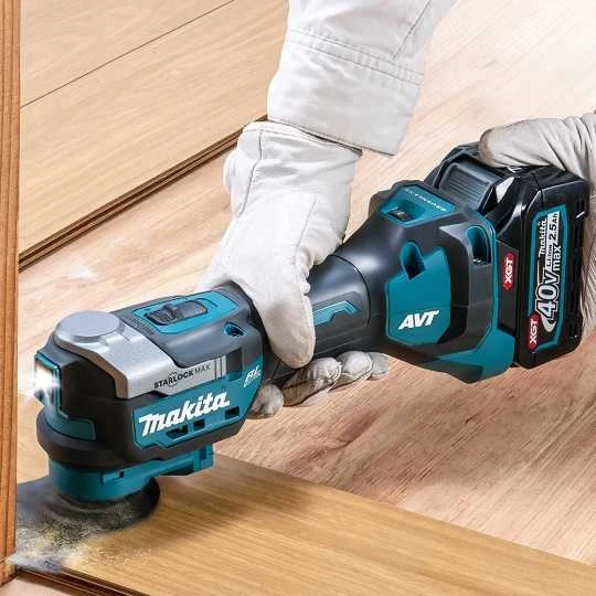 Makita TM001GZ Akumuliatorinis universalus švytuoklinis įrankis XGT, 10000-20000 jud/min, judesio kampas 3,2°,Starlock MAX, BL-motor, Be akumuliatorių ir kroviklio!
