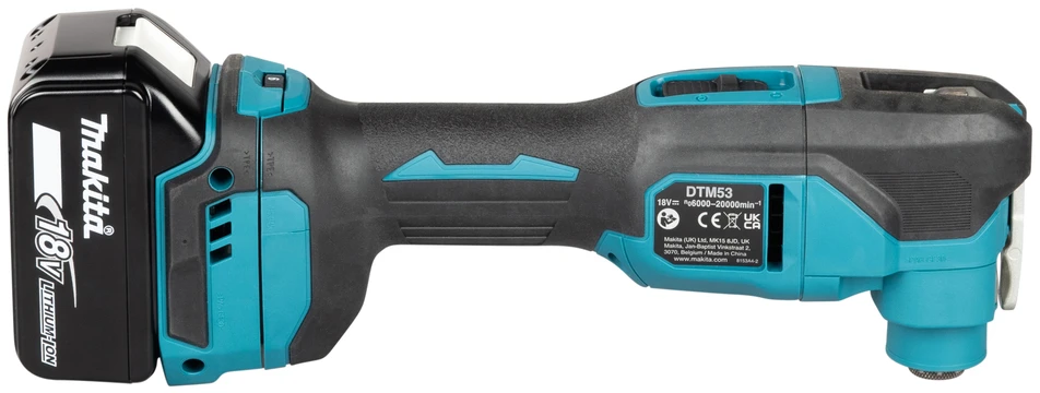 daugiafunkcis akumuliatorinis įrankis, 18V Li-Ion LXT, Makita [DTM53ZX1]