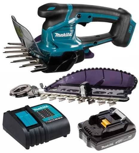 Žolės ir krūmų žirklės Makita DUM604SYX 18 V, 1x1,5 Ah