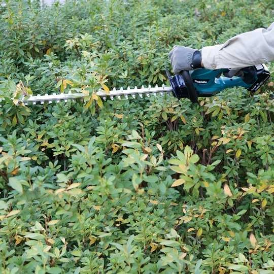 18 V akumuliatorinė gyvatvorių žirklė, 50 cm, Makita [DUH507SF] + nemokamos pirštinės ir alyva