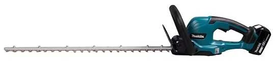 Makita DUH607RT akumuliatorinės gyvatvorių žirklės, 18 V, 1 x 5,0 Ah, DC18RC, ličio jonų, 600 mm