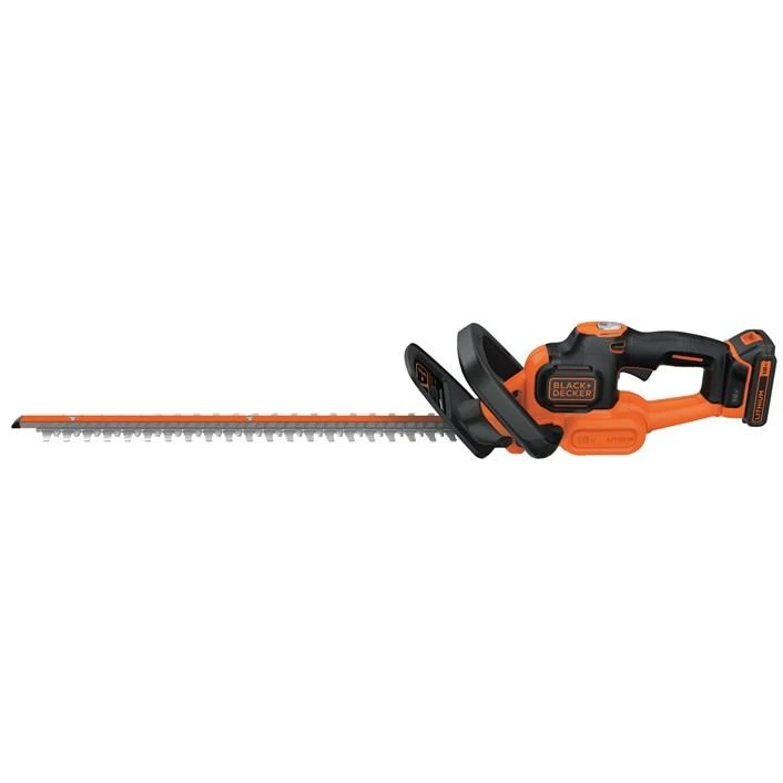 Black & Decker Juodas & Decker Akumuliatorinės gyvatvorių žirklės GTC18504PC 18V 4Ah 50 cm, Juodas & Decker