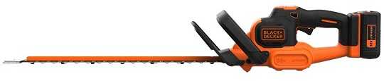 Black & Decker Juodas & Decker Akumuliatorinė gyvatvorių žirklės 55 cm, 36 V, Power Command, Juodas & Decker [BCHTS3625L1-QW] 2,5Ah
