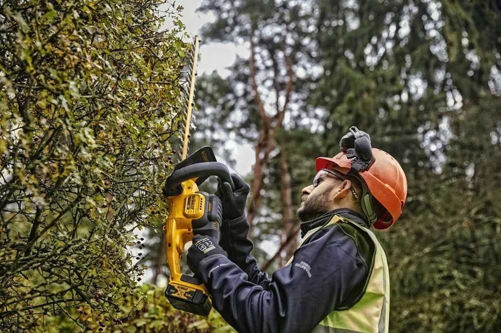 Akumuliatorinės gyvatvorių žirklės Dewalt 5035048728840