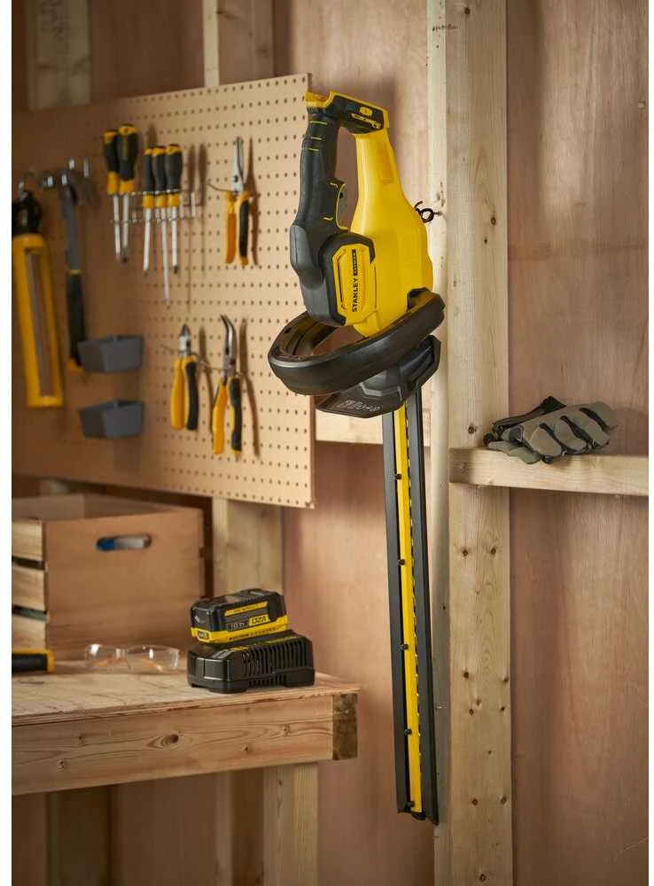 Akumuliatorinės gyvatvorių žirklės 55 cm, 18 V, FATMAX V20, STANLEY [SFMCHT655B-XJ]