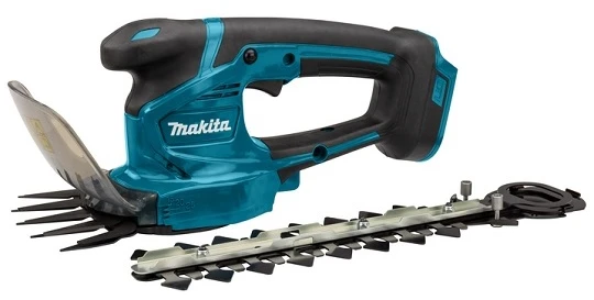 Akumuliatorinės gyvatvorių/žolės žirklės Makita DUM111SYX, 18V, 1x1.5Ah