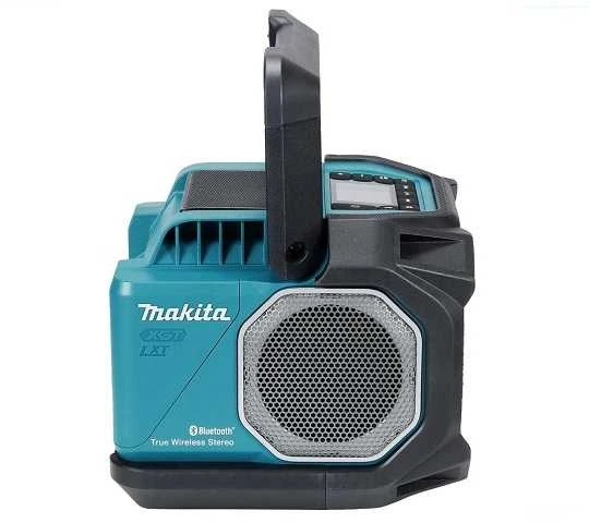 Makita MR014GZ Akumuliatorinis darbinis grotuvas Bluetooth 14.4V-40V/AC, LCD, Integruotas mikrofono stiprintuvas