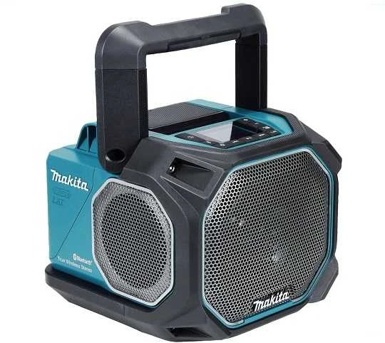 Makita MR014GZ Akumuliatorinis darbinis grotuvas Bluetooth 14.4V-40V/AC, LCD, Integruotas mikrofono stiprintuvas