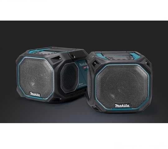 Makita MR014GZ Akumuliatorinis darbinis grotuvas Bluetooth 14.4V-40V/AC, LCD, Integruotas mikrofono stiprintuvas