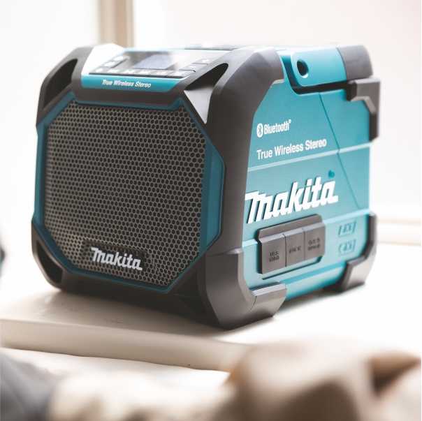 Makita Statybinis „bluetooth" grotuvas DMR203 10.8V - 18V, IP64