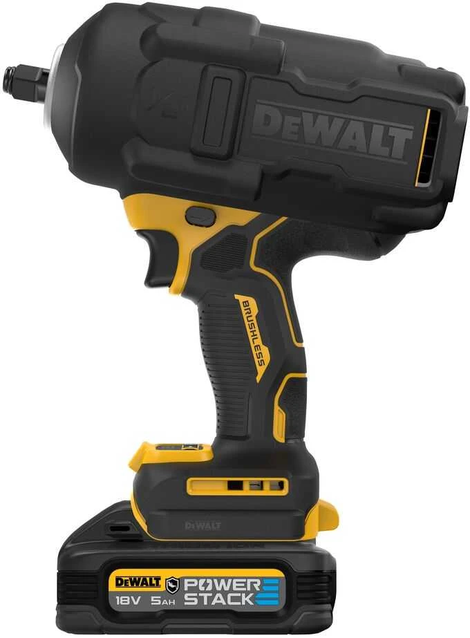 DeWalt smūginis veržliasukis su 18V PowerStack akumuliatoriumi
