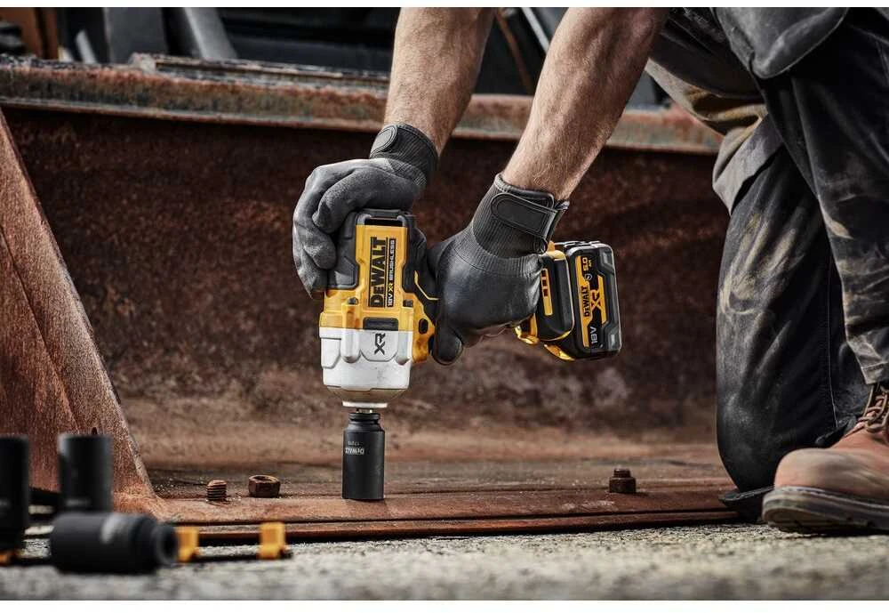 Smūginis veržliasūkis DeWalt DCF961H2G-QW; 18 V; 1/2''; 2x5,0 Ah akum.