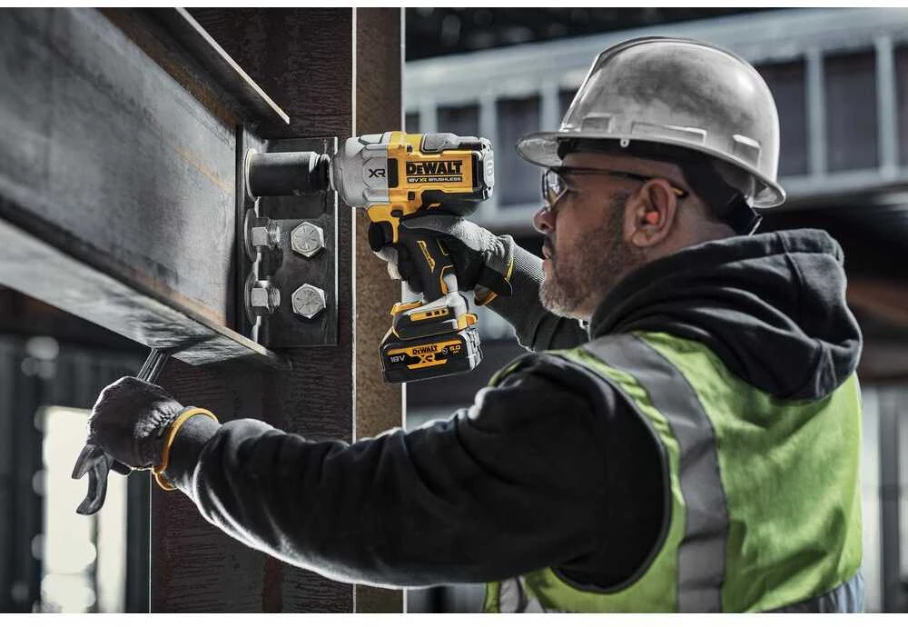 Smūginis veržliasūkis DeWalt DCF961H2G-QW; 18 V; 1/2''; 2x5,0 Ah akum.