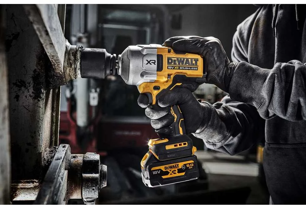 Smūginis veržliasūkis DeWalt DCF961H2G-QW; 18 V; 1/2''; 2x5,0 Ah akum.