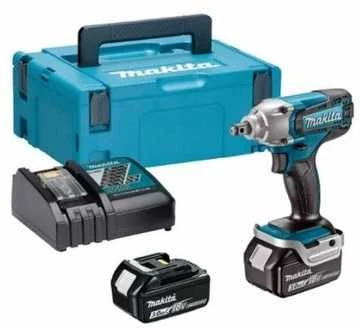 Makita Smūginis veržliasukis 18 V DTW190RFJ 190 Nm 1/2" 2" 3".