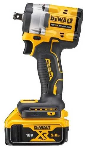 DeWalt smūginis veržliasukis su 18V akumuliatoriumi