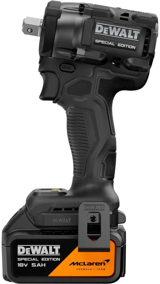 DEWALT SMŪGINIS VERŽLIASUKIS 1/2″ 18V DCF92MP2T 406Nm 2×5,0Ah MCLAREN