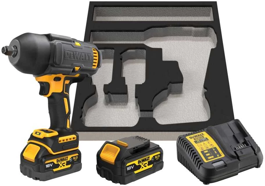 DEWALT Smūginis veržliasukis DCF900P2G 1/2" 18V 1355Nm 2x5,0Ah