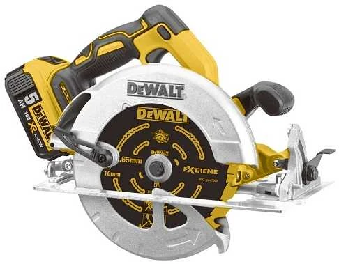 Dewalt DCS570 diskinis pjūklas su 5Ah akumuliatoriumi