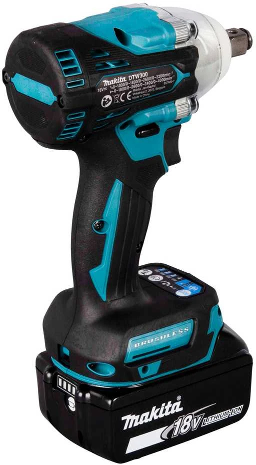 MAKITA KOMPLEKTAS COMBO 18V DLX2590TJ (DHP492, DTW300) 2×5,0Ah
