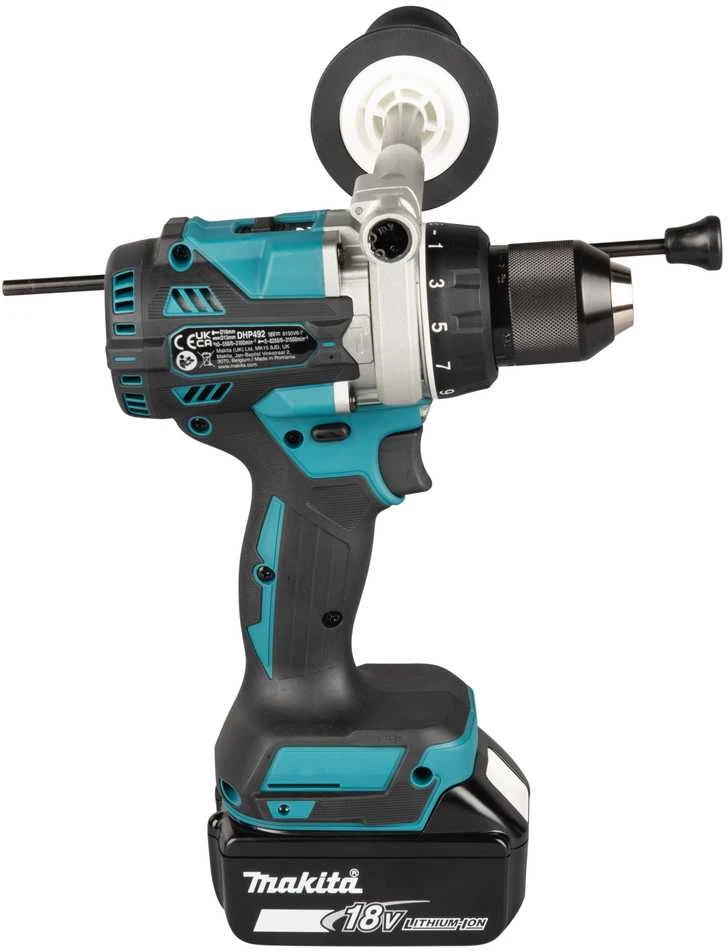MAKITA KOMPLEKTAS COMBO 18V DLX2590TJ (DHP492, DTW300) 2×5,0Ah