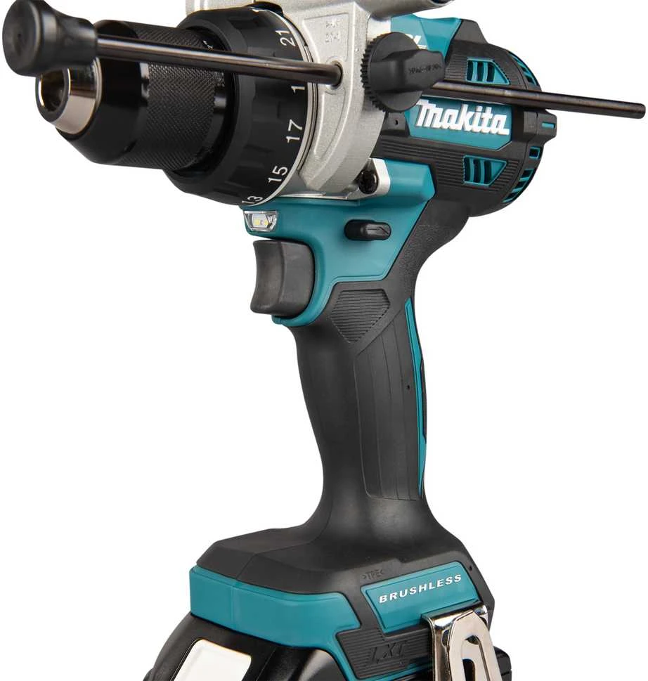 MAKITA KOMPLEKTAS COMBO 18V DLX2590TJ (DHP492, DTW300) 2×5,0Ah
