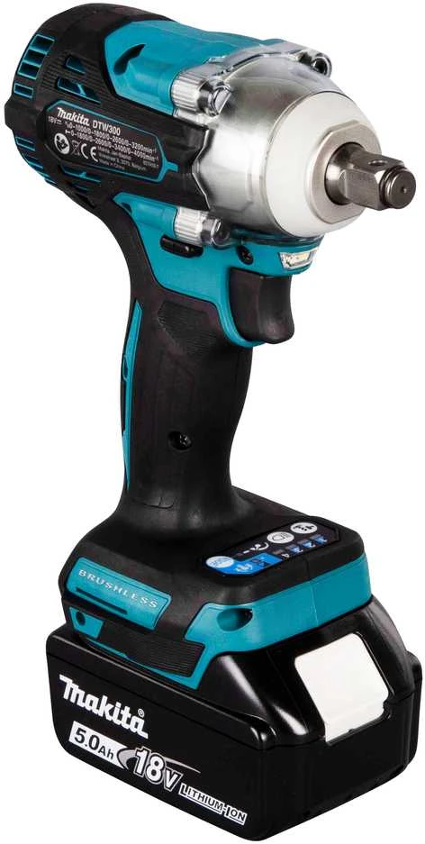 MAKITA KOMPLEKTAS COMBO 18V DLX2590TJ (DHP492, DTW300) 2×5,0Ah