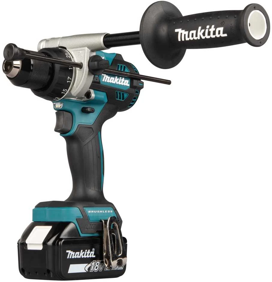 MAKITA KOMPLEKTAS COMBO 18V DLX2590TJ (DHP492, DTW300) 2×5,0Ah