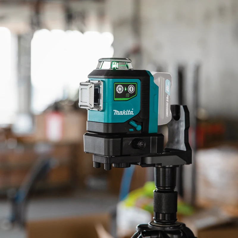 Makita Akumuliatorinis 360° CXT® lazerinis nivelyras SK700GD 12Vmax • Žalias • 35 m