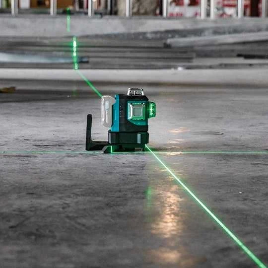 Makita Akumuliatorinis 360° CXT® lazerinis nivelyras SK700GD 12Vmax • Žalias • 35 m