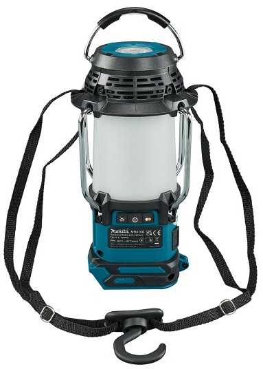 įkraunamas radijo imtuvas su 360' lempa ir žibintuvėliu, 40V max XGT, FM, Makita [MR010GZ] Li-Ion, Bluetooth