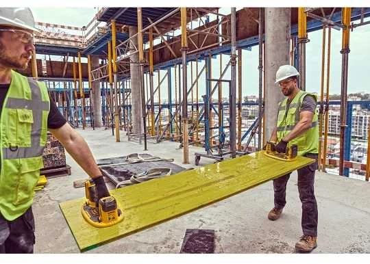 Stiklo laikiklis DeWalt DCE590D1T-QW; 120 kg; 18 V; 1x2,0 Ah akum.