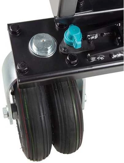 Makita DCU601Z akumuliatorinis karutis 2X18V ličio jonų, elektrinis keltuvas, BL variklis, 3 greičiai, maks. apkrova 300kg, 145kg be akumuliatoriaus ir krovinio
