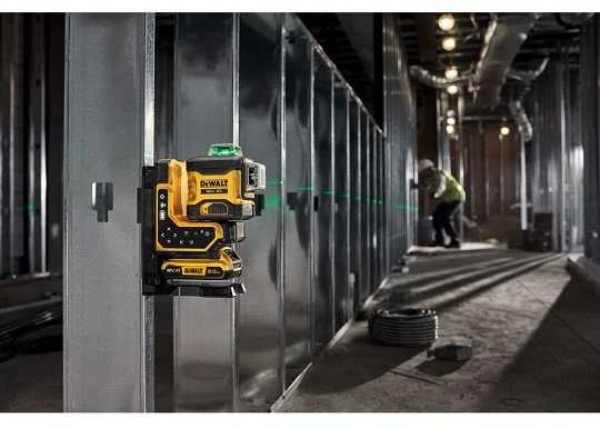 DEWALT DCLE34035B 18V XR 3x360 belaidis lazerinis nivelyras su nuotolinio valdymo pulteliu