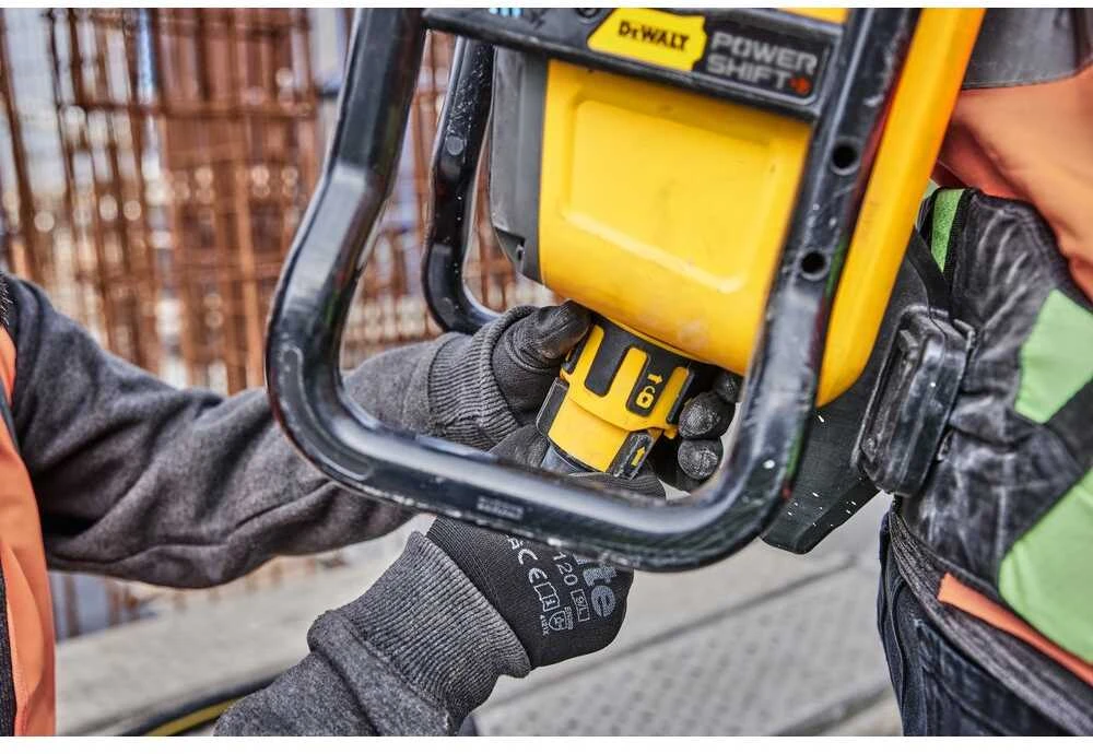 DeWalt vibratoriaus prijungimas prie kuprinės rėmo