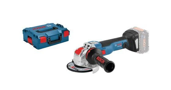 Akumuliatorinis kampinis šlifuoklis su X-LOCK Bosch GWX 18V-10 SC Professional (06017B0400)