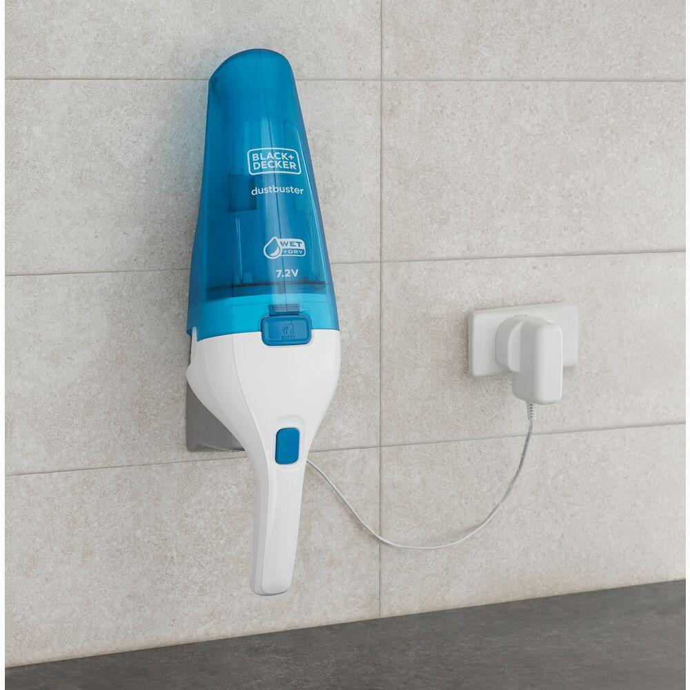 Black & Decker Juodas & Decker Akumuliatorinis cikloninis dulkių siurblys WDC115WA, Juodas & Decker