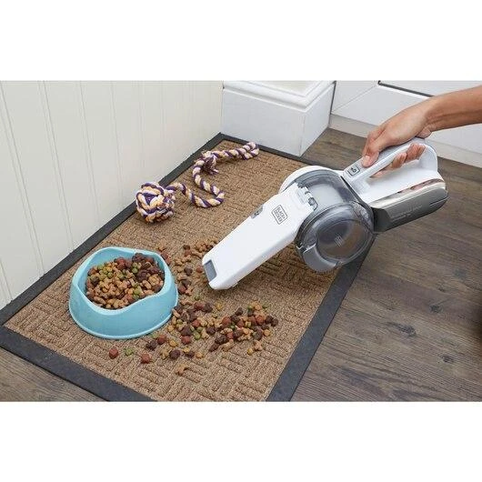Dulkių siurblys Black & Decker Juodas & Decker Vacuum cleaner bagless, handheld Juodas & Decker Pivot PV1820L-QW (35W, baltos spalvos)
