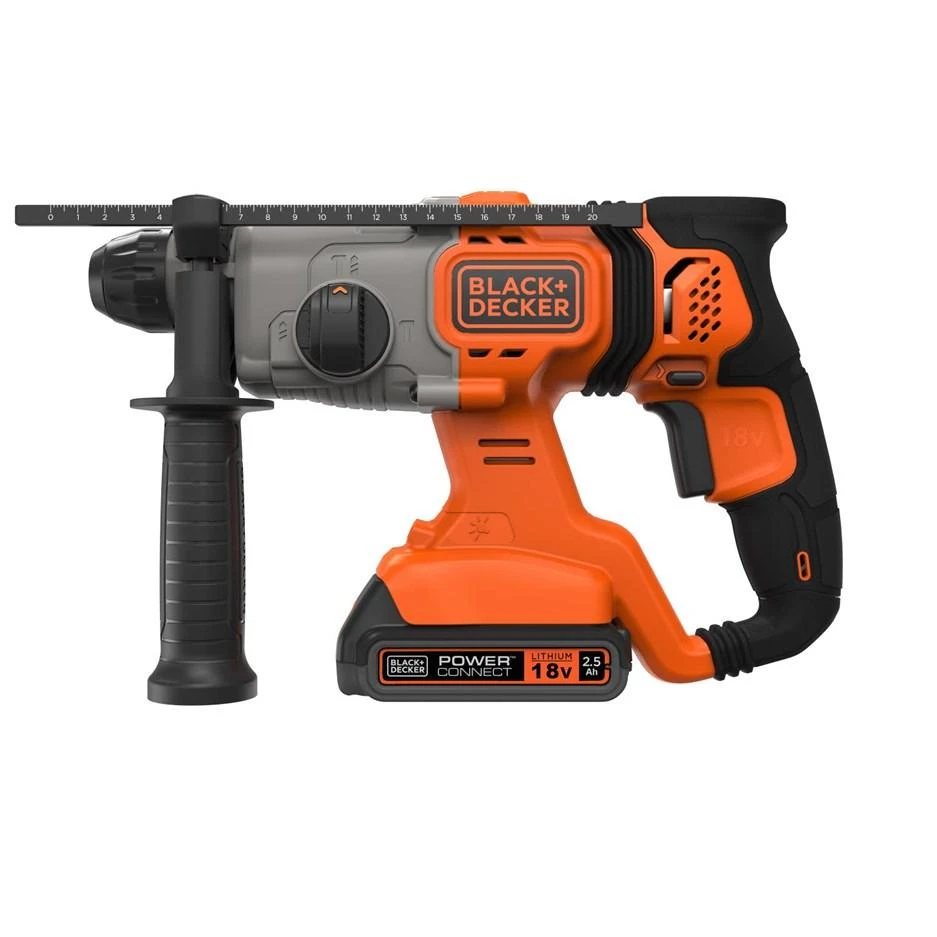 Black & Decker perforatorius su 18V akumuliatoriumi