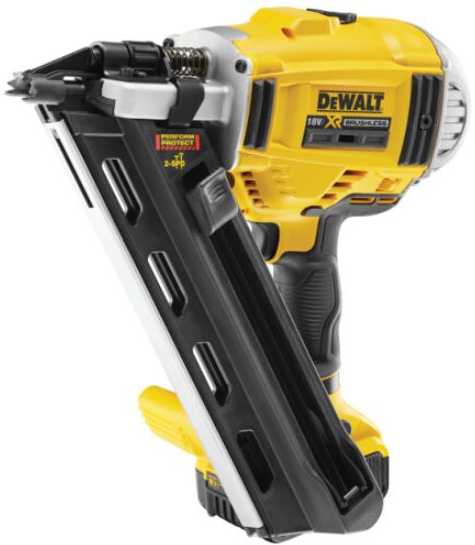 Akumuliatorinė viniakalė DEWALT DCN695P2, 18V, 2x5.0Ah