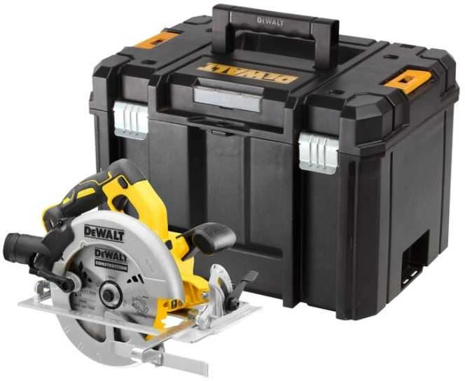 DeWALT diskinis pjūklas DCS570NT 18V be akumuliatoriaus ir kroviklio, TSTAK