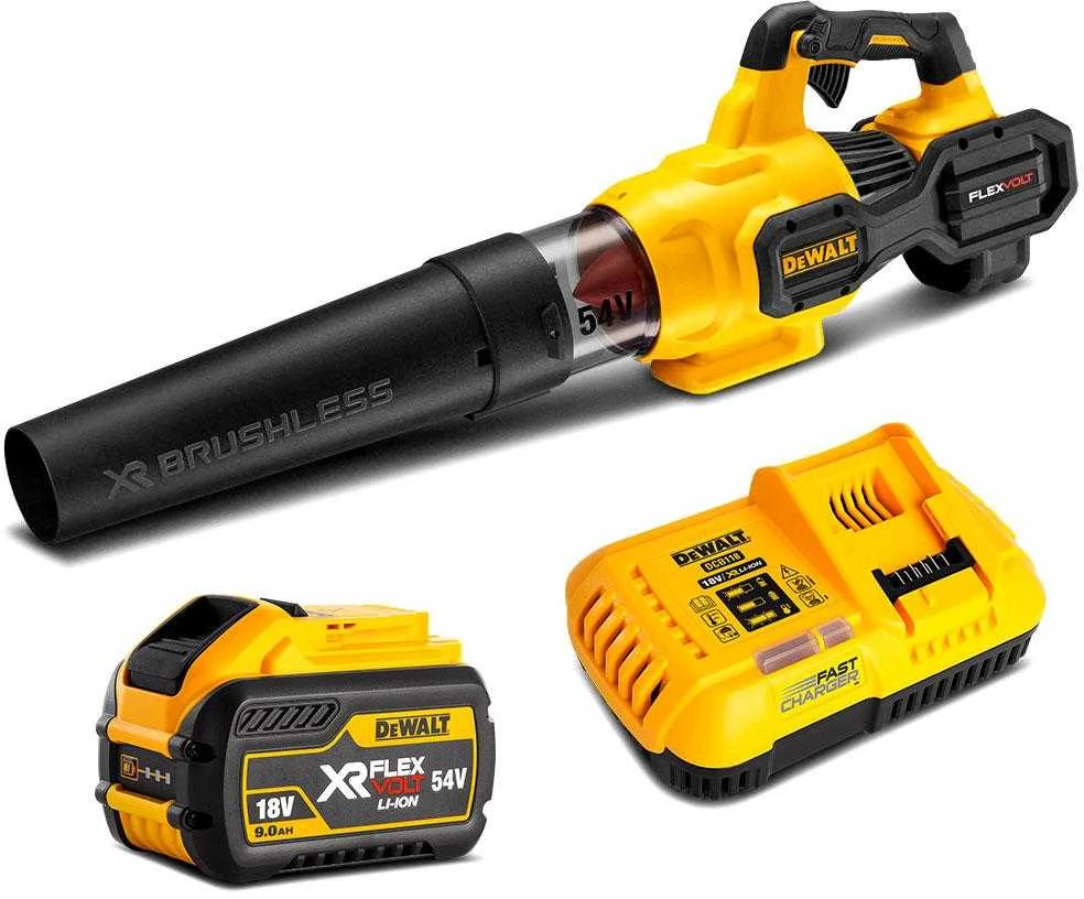 Akumuliatorinis lapų pūstuvas DeWalt DCMBA572X1-QW; 54 V; 1x9,0 Ah akum.