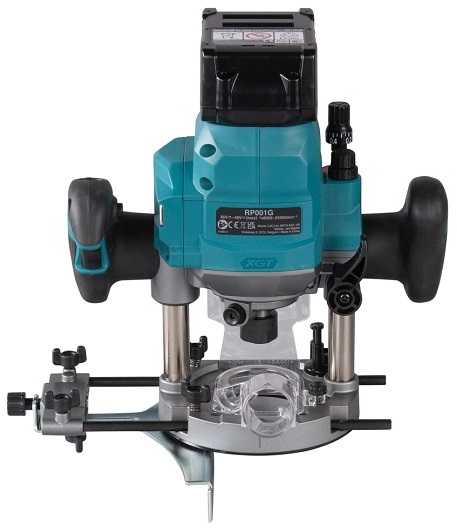 akumuliatorinė frezarka górnowrzecionowa 40V XGT Makita [RP001GM201] 2x4,0Ah