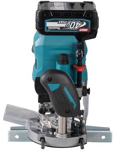 akumuliatorinė frezarka górnowrzecionowa 40V XGT Makita [RP001GM201] 2x4,0Ah